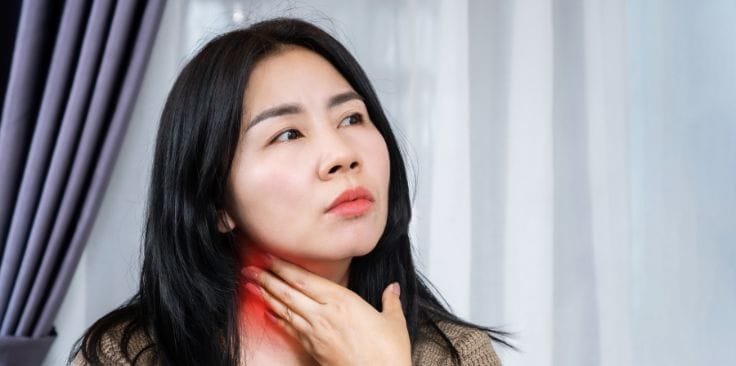 can stress cause swollen lymph nodes?