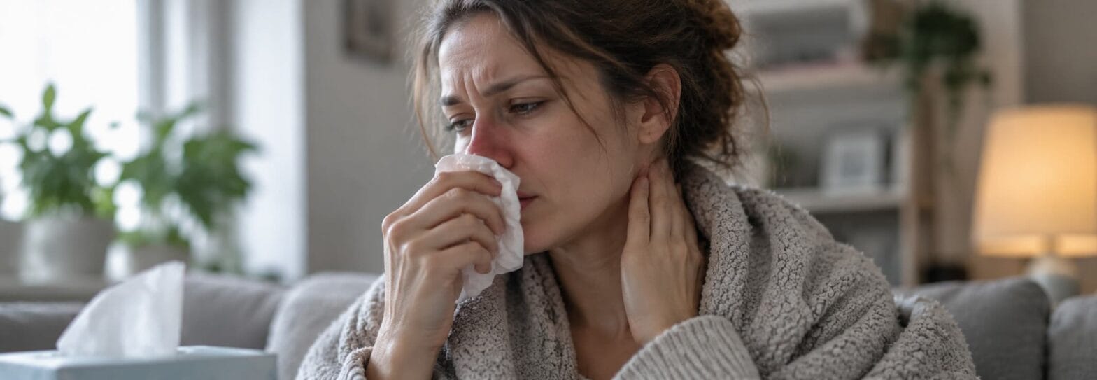 Can a Cold or Sinus Infection Cause Swollen Lymph Nodes in the Neck?